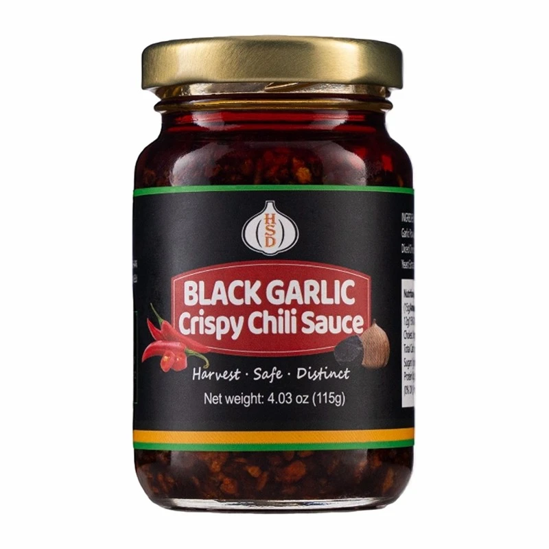 Čierny cesnak Chrumkavá čili omáčka