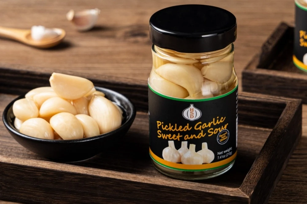Séria nakladaný cesnak